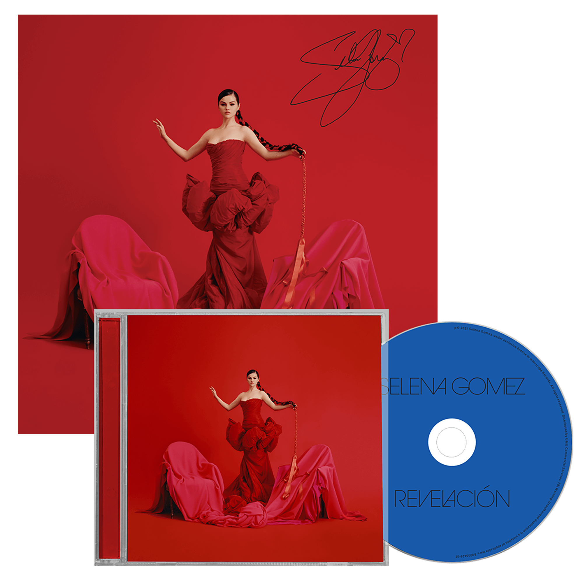 Selena Gomez Revelacion (CD + Signed Art Card) CD + Autogrammkarte 36591